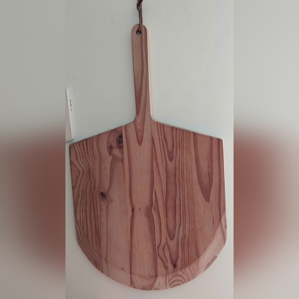 Wooden Pizza Peel (14') (Handle Is 8 ' Long)